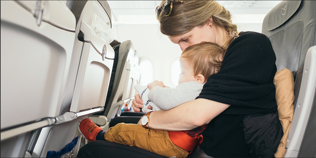 Tips for flying with babies and children