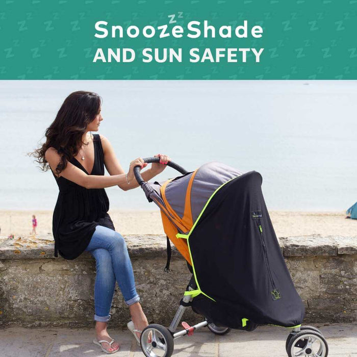 How do I protect my baby safely from the sun in the pram?